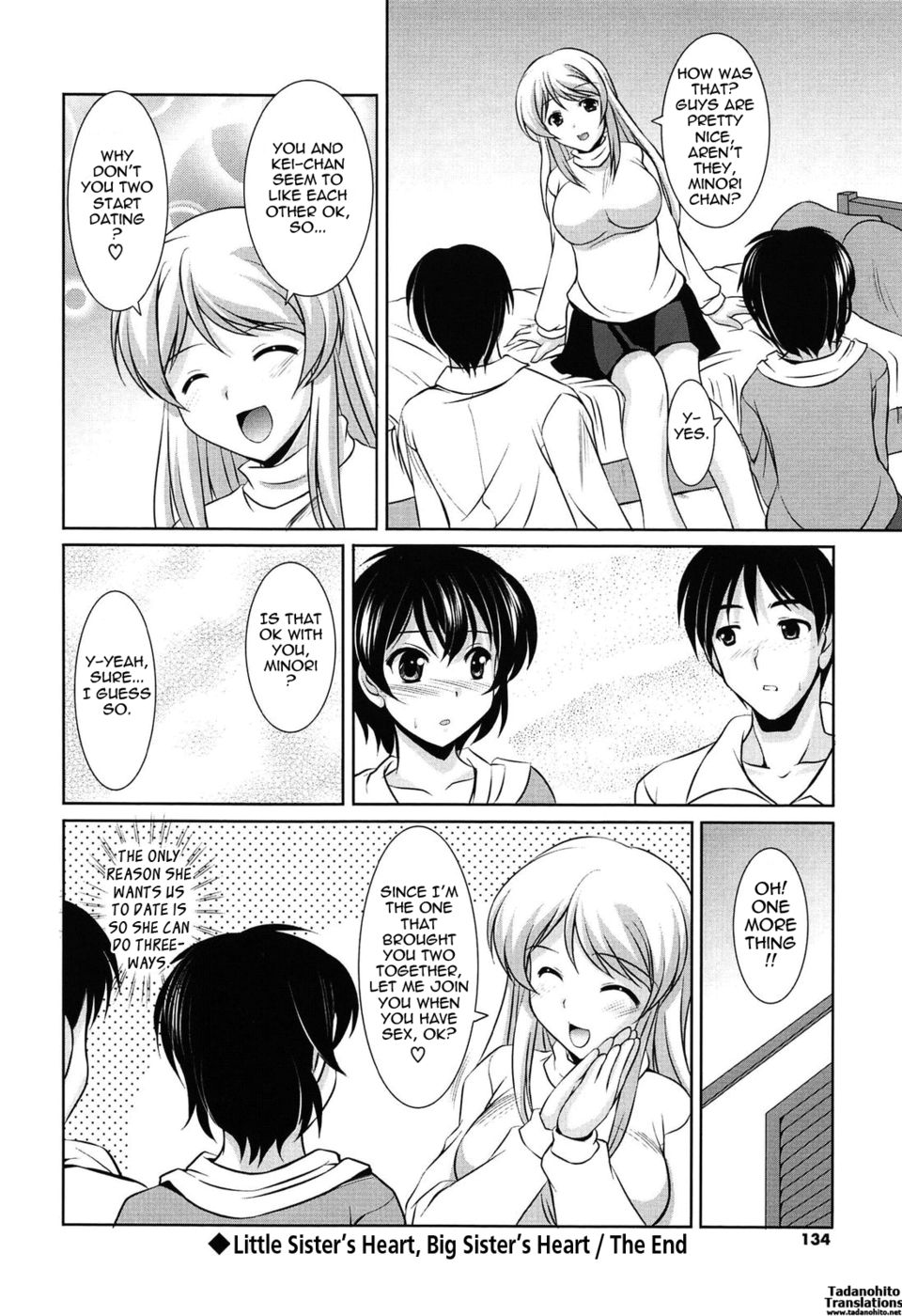 Hentai Manga Comic-Younger Girls Celebration-Chapter 9-Little ister's heart, big-20